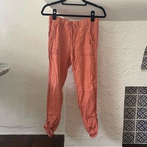 Anthropologie salmon pants